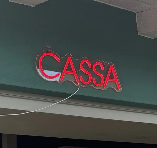 Insegna cassa scritta - insegna,