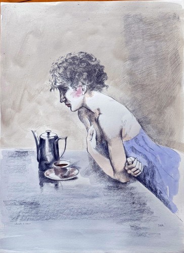 Alberto sughi litografia - alberto,