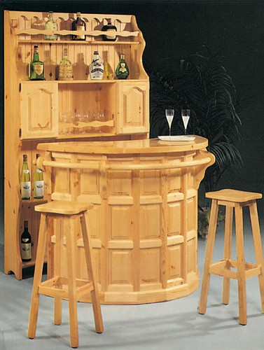 Bancone bar retro rustico - bar,