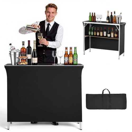 Tavolo bar pieghevole e - tavolo, da