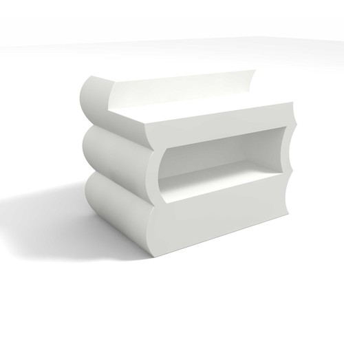 Bancone bar illuminato moderno - bancone,