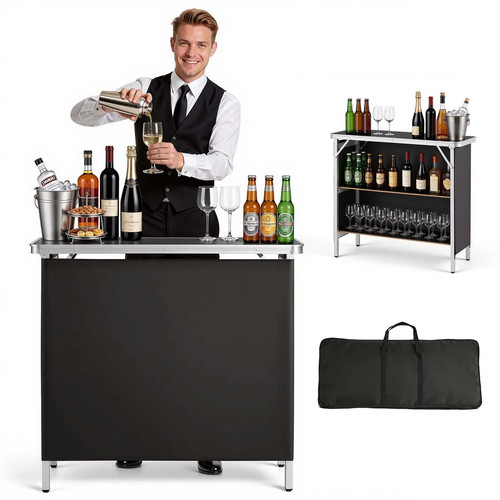 Tavolo bar pieghevole e - tavolo,
