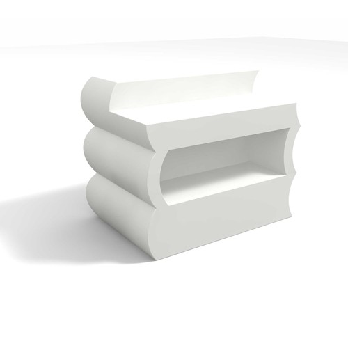 Bancone bar illuminato moderno - bancone,