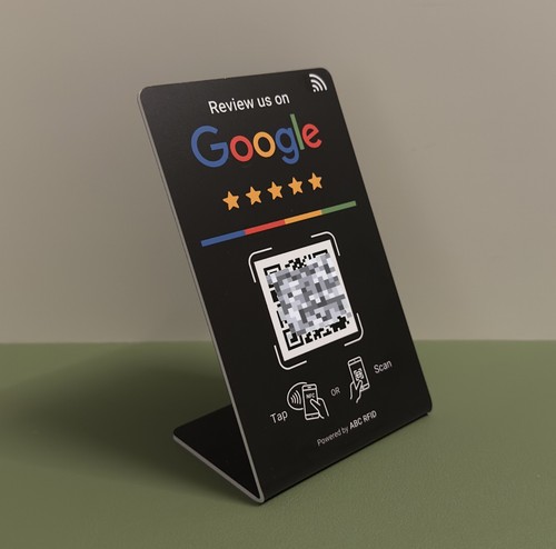 Recensioni google stand nfc - google,