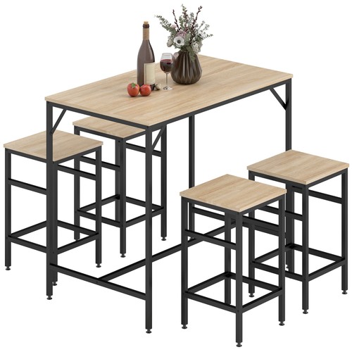 Homcom set bancone - da, con