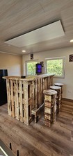 Pallet Deluxe bancone bar