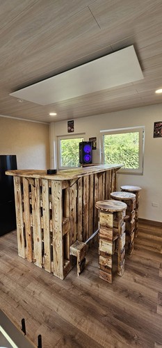 Pallet deluxe bancone bar - pallet,